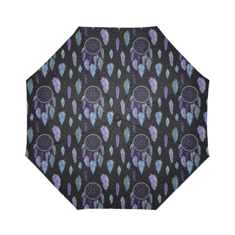 Dream Catcher Tribal Design Automatic Foldable Umbrella