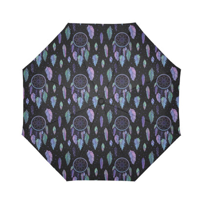 Dream Catcher Tribal Design Automatic Foldable Umbrella
