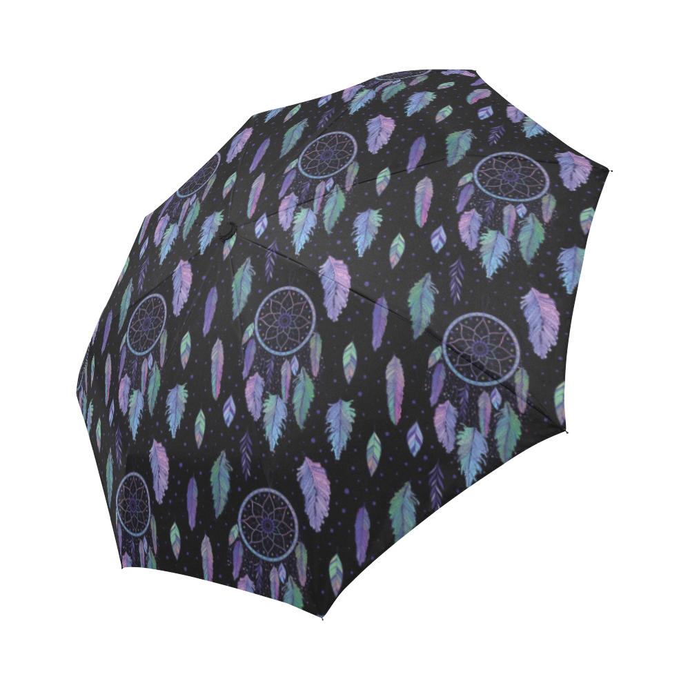Dream Catcher Tribal Design Automatic Foldable Umbrella