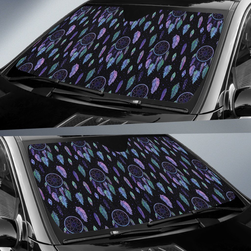 Dream Catcher Tribal Design Car Sun Shade For Windshield
