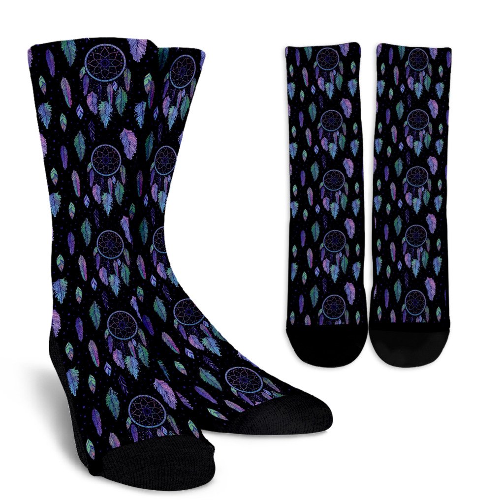 Dream Catcher Tribal Design Crew Socks