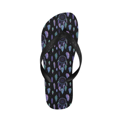 Dream Catcher Tribal Design Flip Flops-JTAMIGO.COM