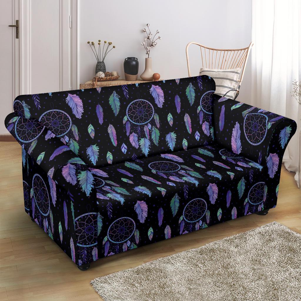 Dream Catcher Tribal Design Loveseat Slipcover-JTAMIGO.COM