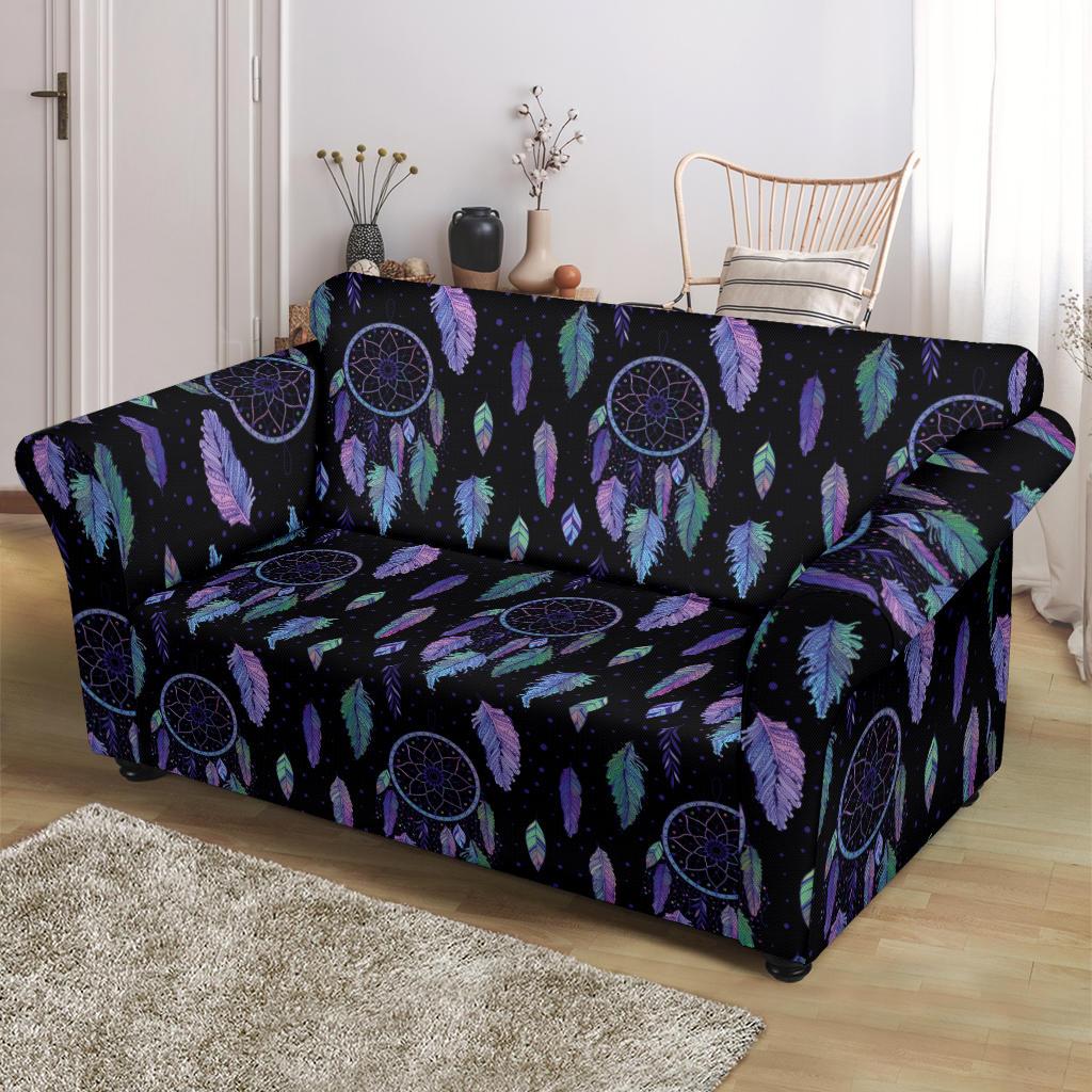 Dream Catcher Tribal Design Loveseat Slipcover-JTAMIGO.COM