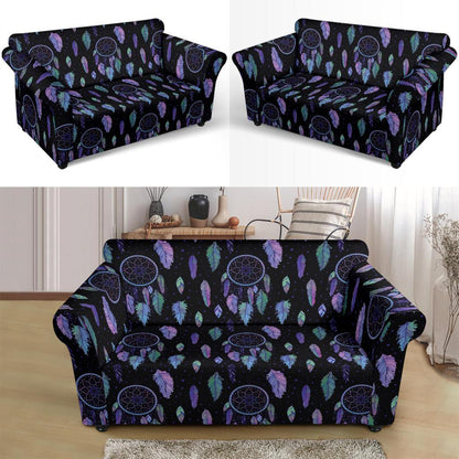 Dream Catcher Tribal Design Loveseat Slipcover-JTAMIGO.COM