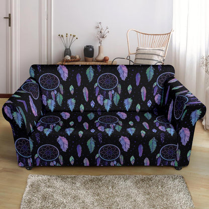 Dream Catcher Tribal Design Loveseat Slipcover-JTAMIGO.COM