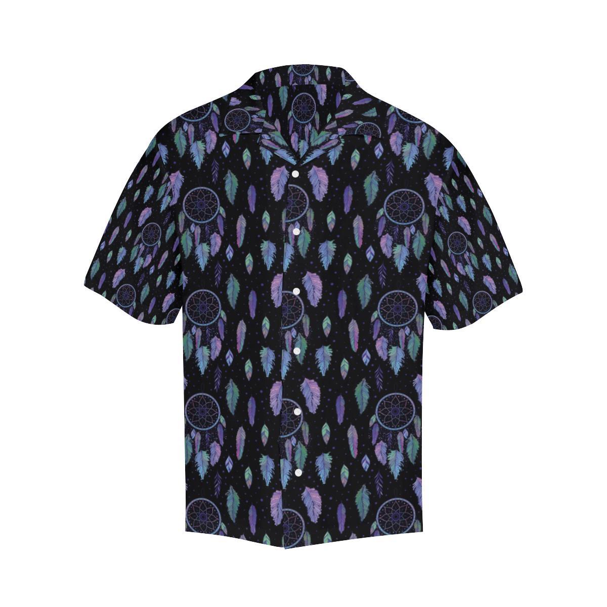 Dream Catcher Tribal Design Men Aloha Hawaiian Shirt