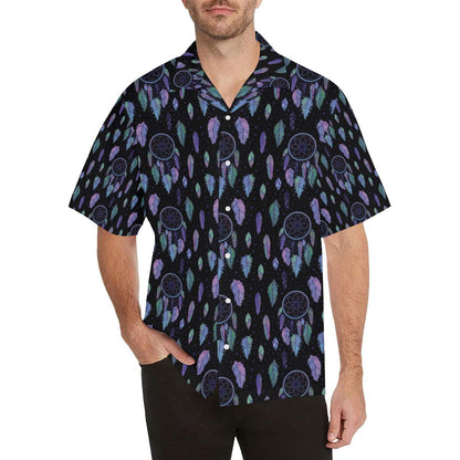 Dream Catcher Tribal Design Men Aloha Hawaiian Shirt