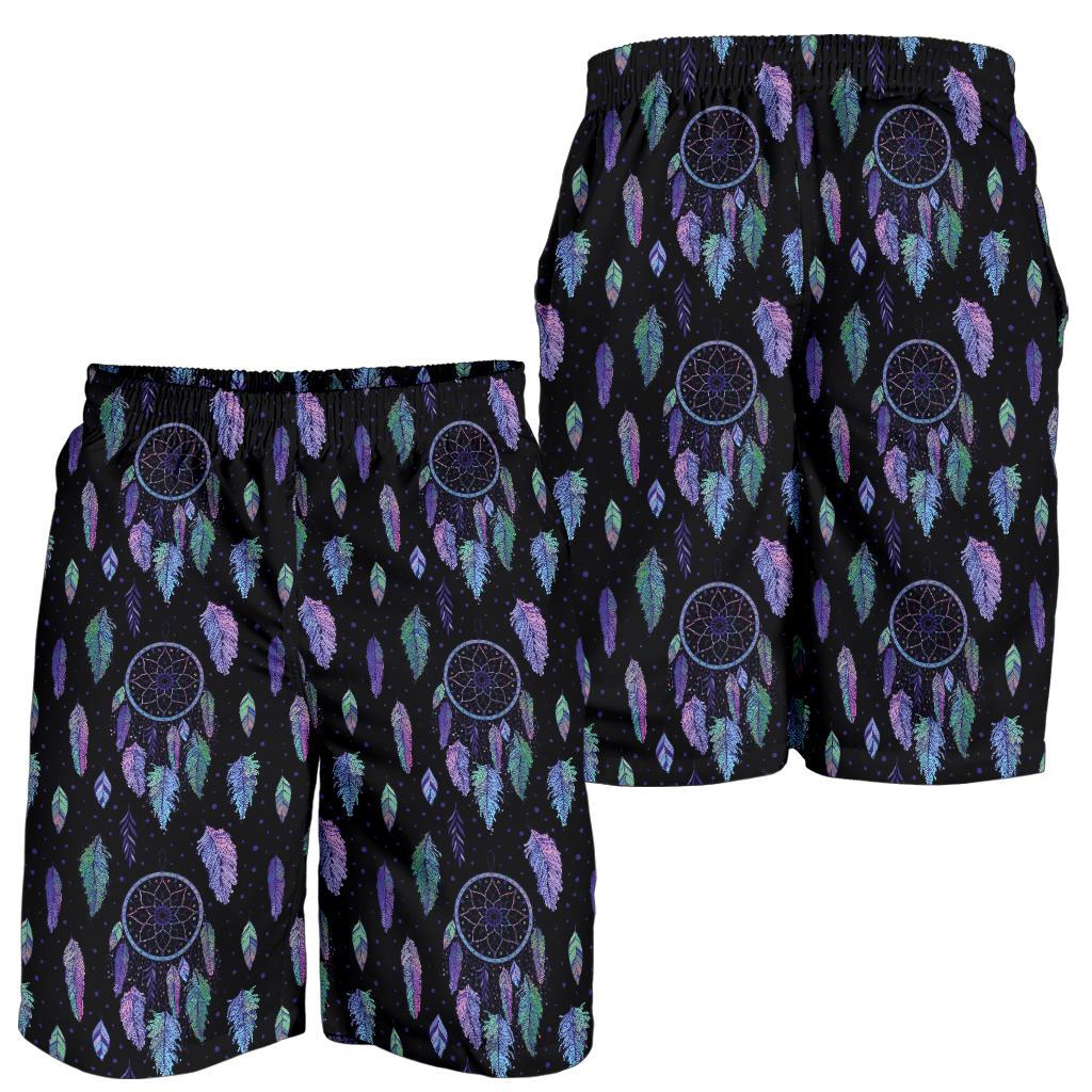 Dream Catcher Tribal Design Mens Shorts-JTAMIGO.COM