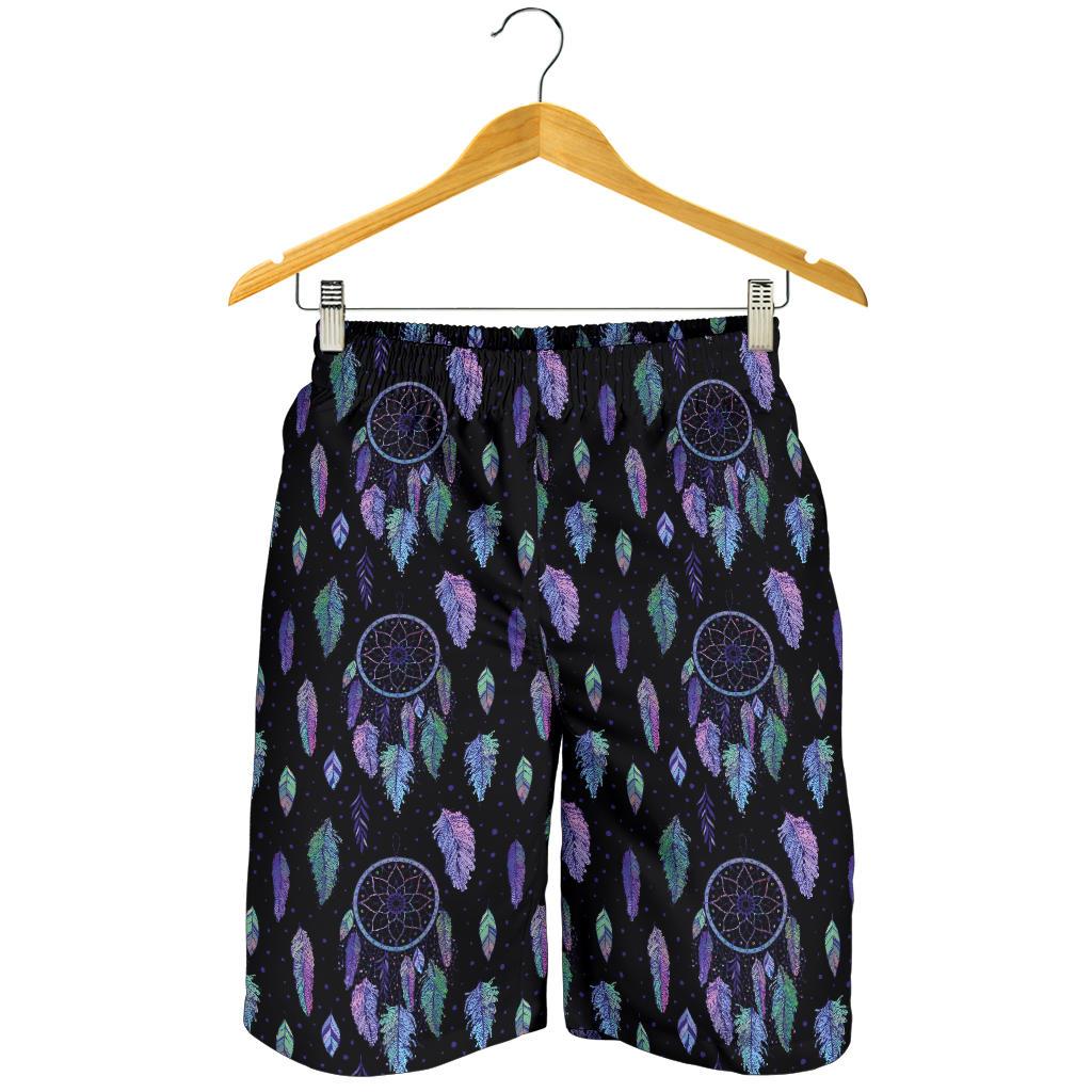 Dream Catcher Tribal Design Mens Shorts-JTAMIGO.COM