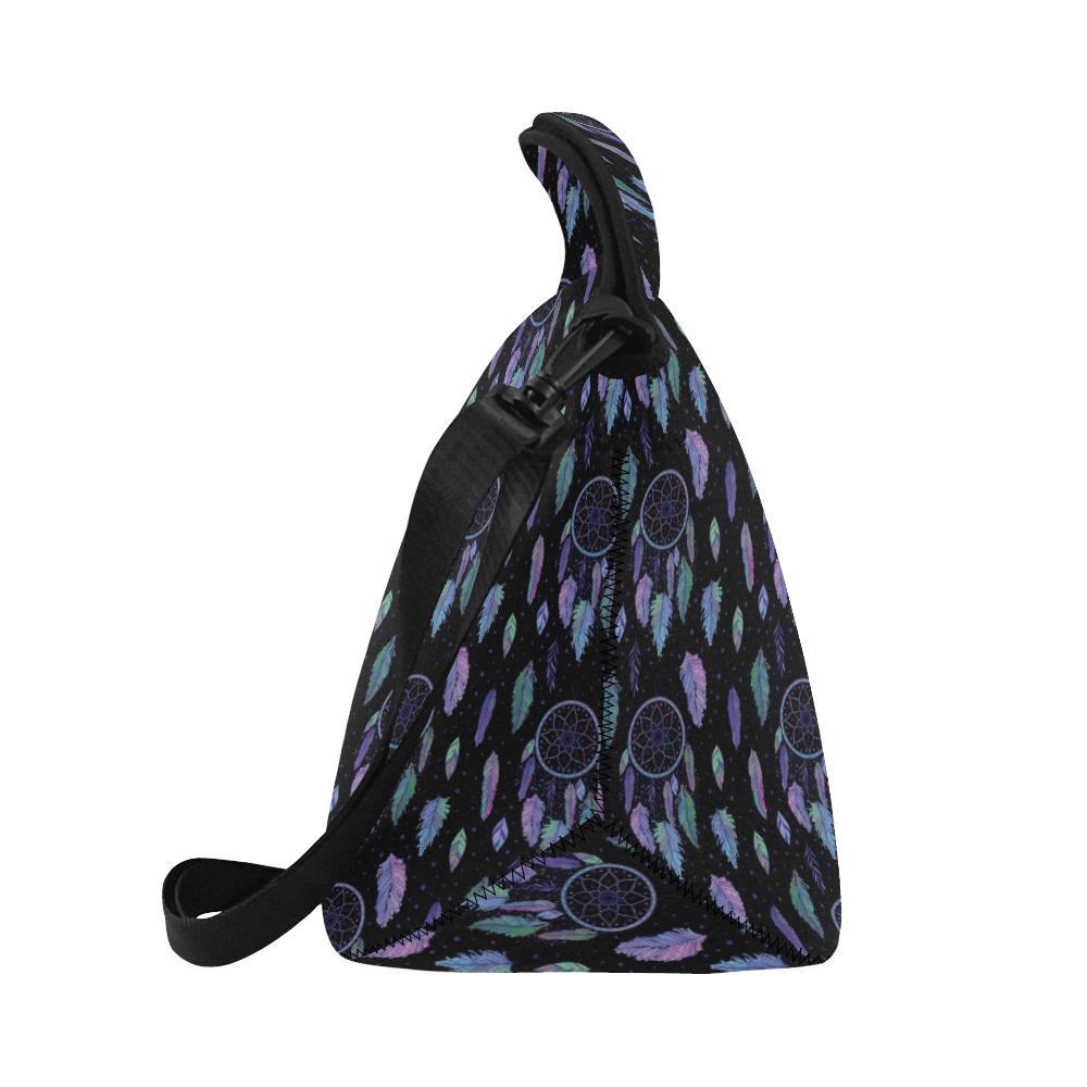 Dream Catcher Tribal Design Neoprene Lunch Bag (Model 1669)(Large)-JTAMIGO.COM