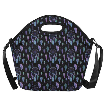 Dream Catcher Tribal Design Neoprene Lunch Bag (Model 1669)(Large)-JTAMIGO.COM