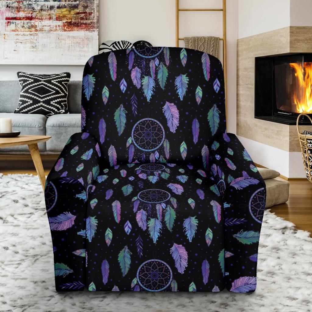 Dream Catcher Tribal Design Single Sofa Slipcover -JTAMIGO.COM