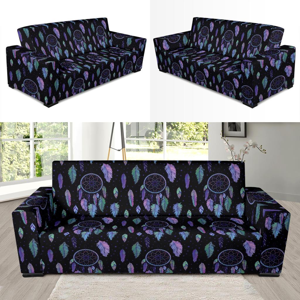 Dream Catcher Tribal Design Sofa Slipcover-JTAMIGO.COM