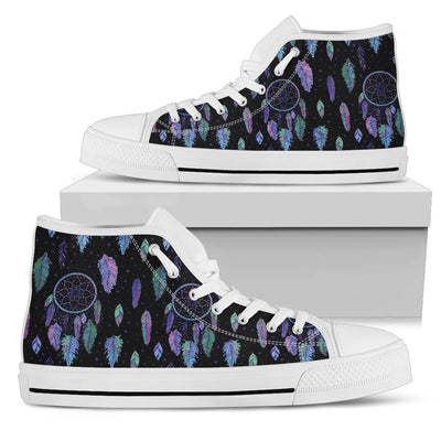 Dream Catcher Tribal Design Women High Top Shoes