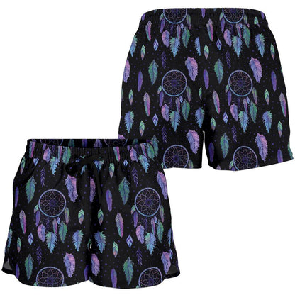 Dream Catcher Tribal Design Women Shorts-JTAMIGO.COM