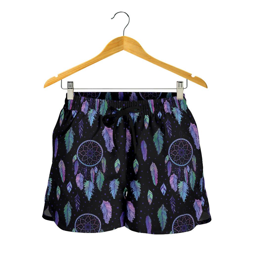 Dream Catcher Tribal Design Women Shorts-JTAMIGO.COM