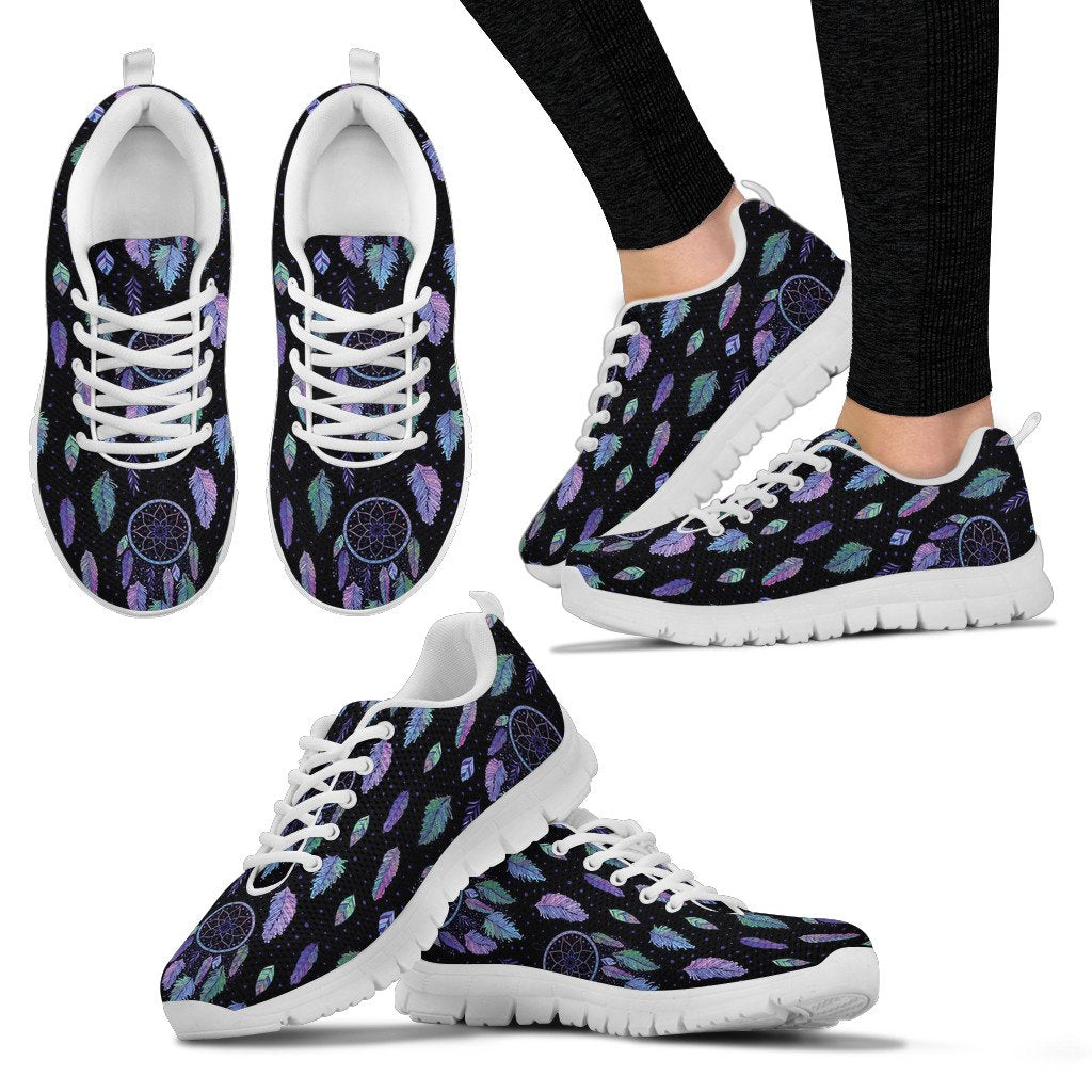 Dream Catcher Tribal Design Women Sneakers Shoes