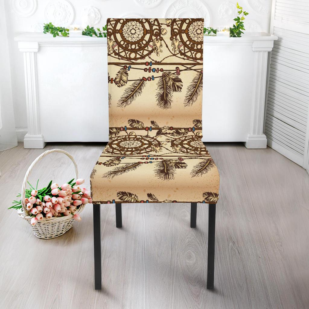 Dream catcher vintage native Dinning Chair Slipper-JTAMIGO.COM