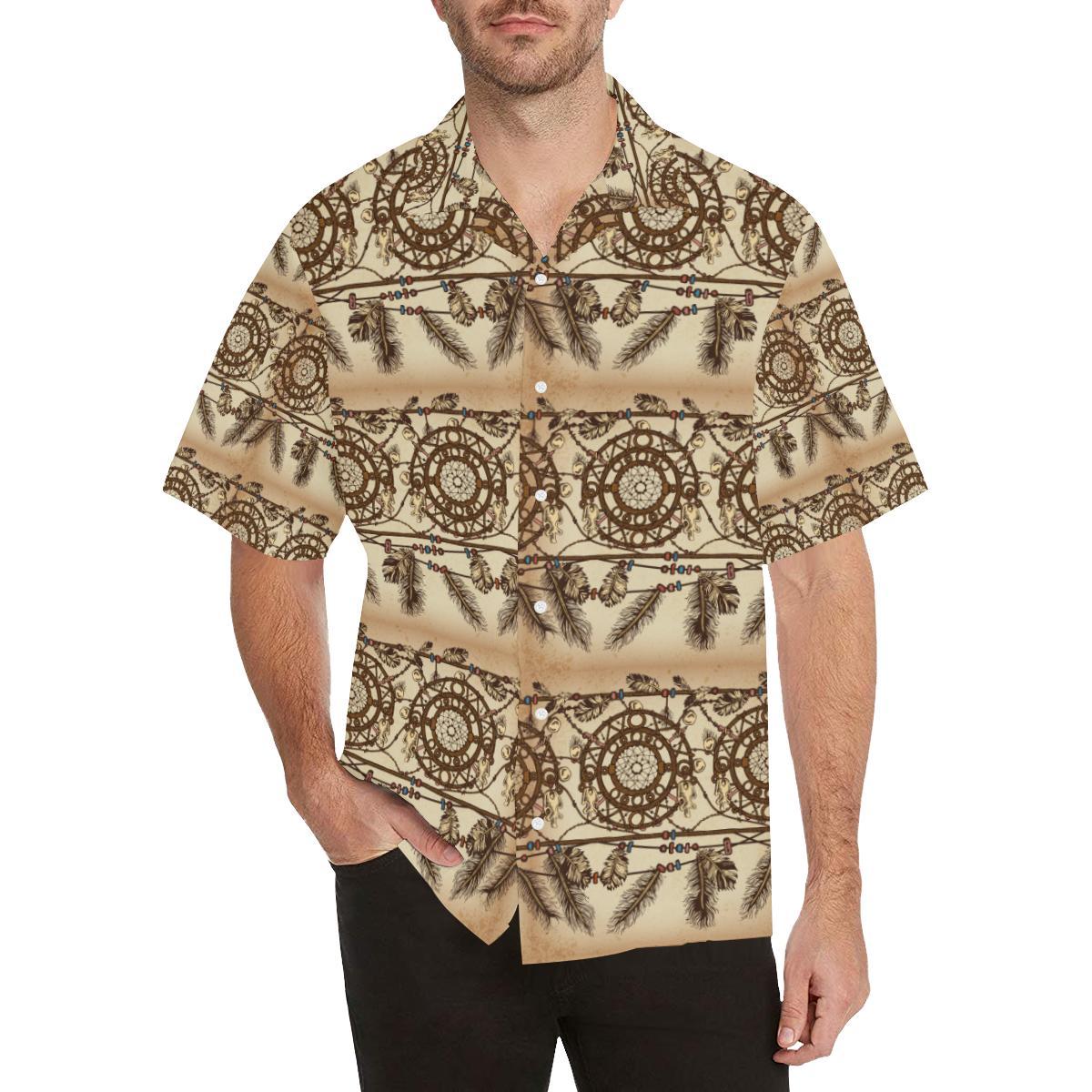 Dream catcher vintage native Men Aloha Hawaiian Shirt