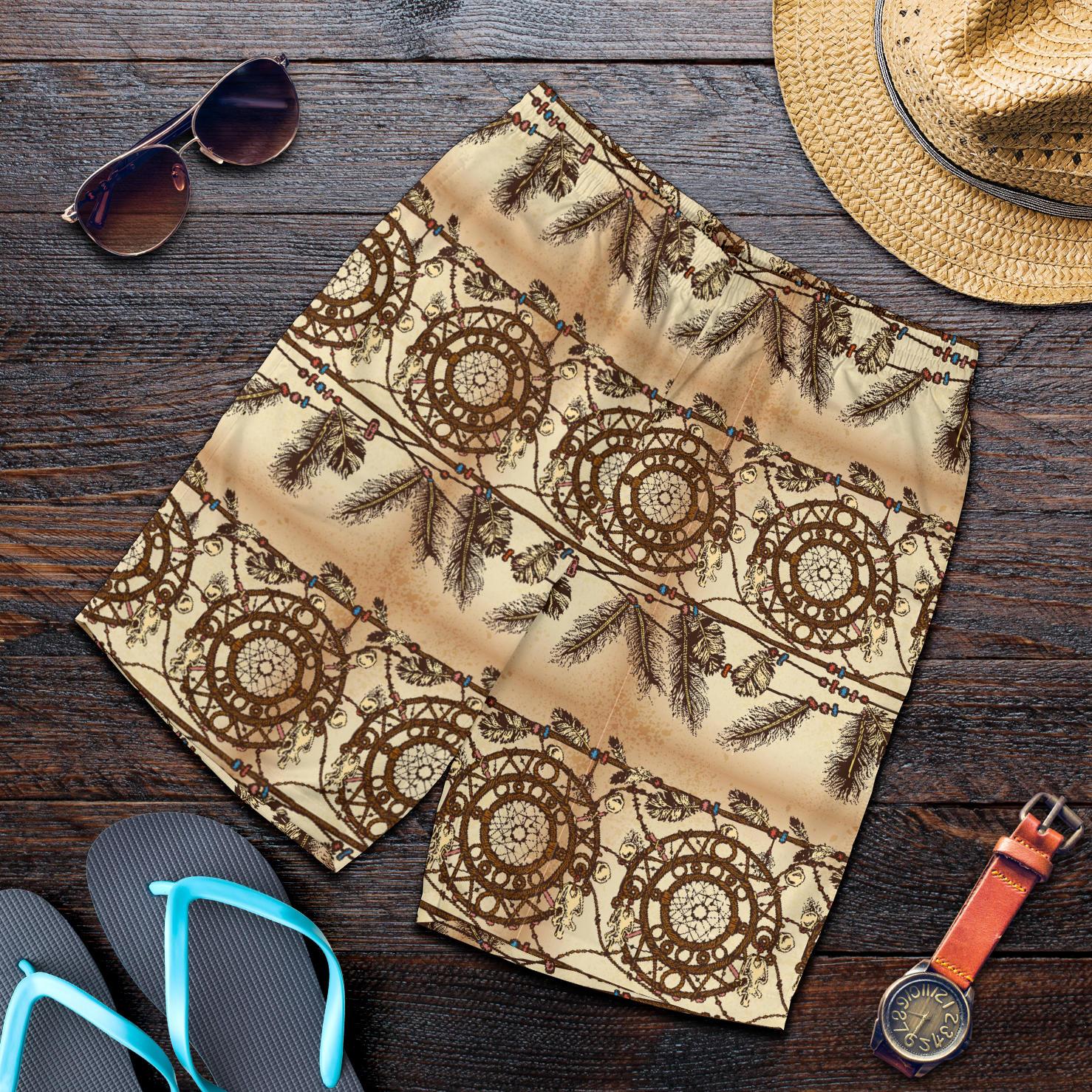 Dream catcher vintage native Mens Shorts-JTAMIGO.COM
