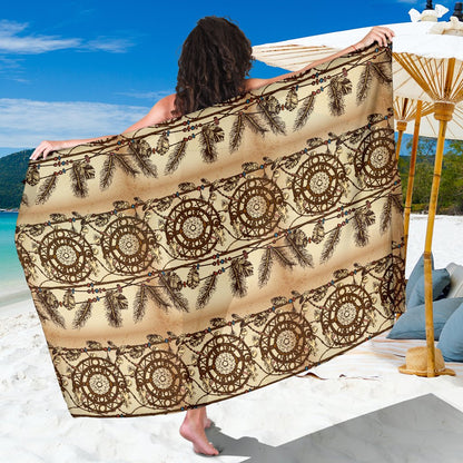 Dream catcher vintage native Sarong Pareo Wrap