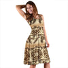 Dream Catcher Vintage Native Sleeveless Dress