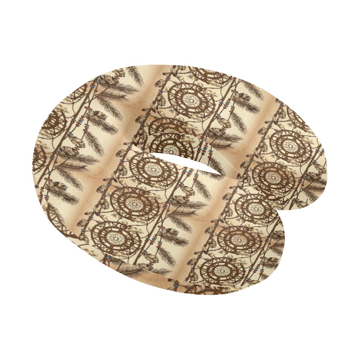 Dream catcher vintage native U-Shaped Travel Neck Pillow-JTAMIGO.COM