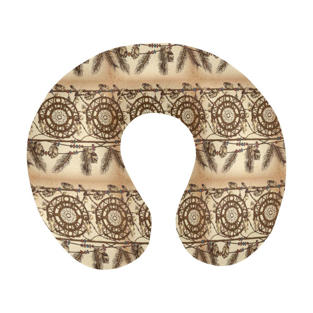 Dream catcher vintage native U-Shaped Travel Neck Pillow-JTAMIGO.COM