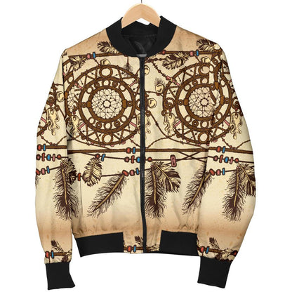 Dream Catcher Vintage Native Women Casual Bomber Jacket