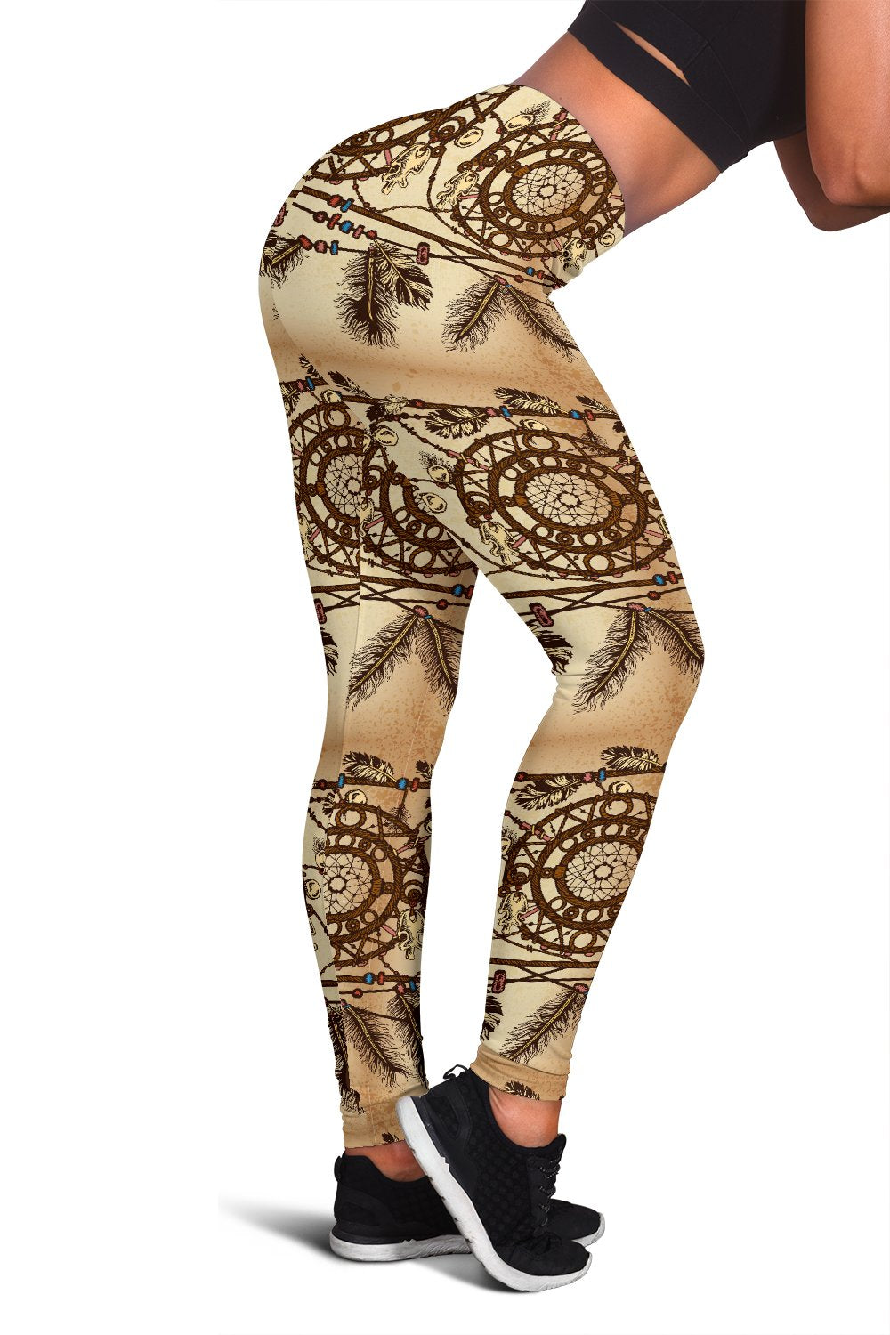 Dream catcher vintage native Women Leggings