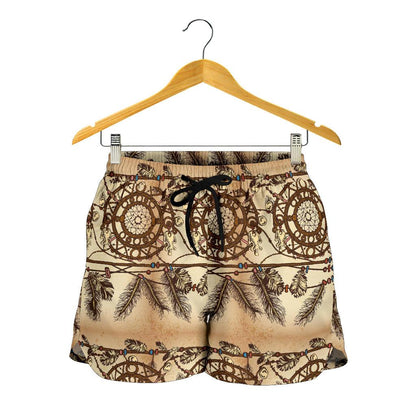 Dream catcher vintage native Women Shorts-JTAMIGO.COM