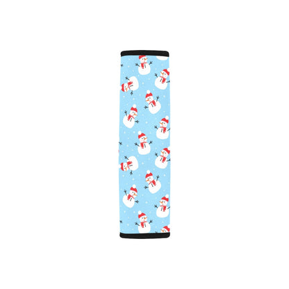 Snowman Print Design LKS305 Car Seat Belt Cover