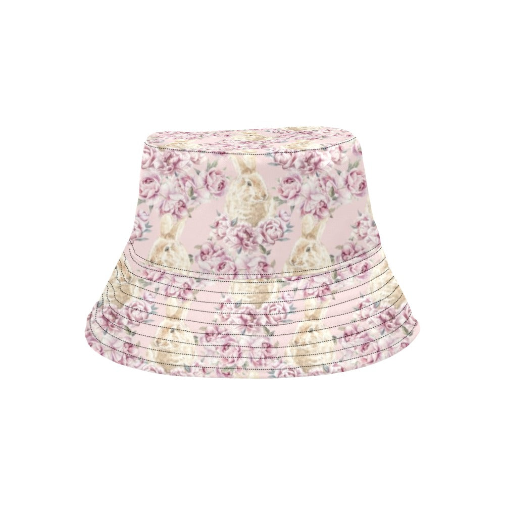 Rabbit Print Design LKS403 Unisex Bucket Hat