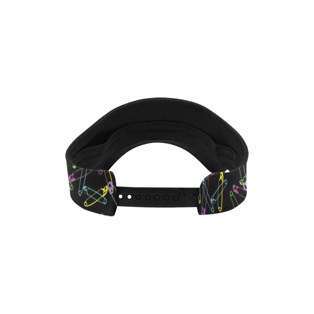 Safety Pin Print Design LKS304 Unisex Sun Visor