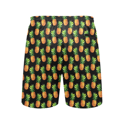 Pineapple Cute Print Design Pattern Men's Swim Trunks Beach Shorts