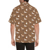 Donkey Print Design LKS401 Men's Men's Hawaiian Shirt