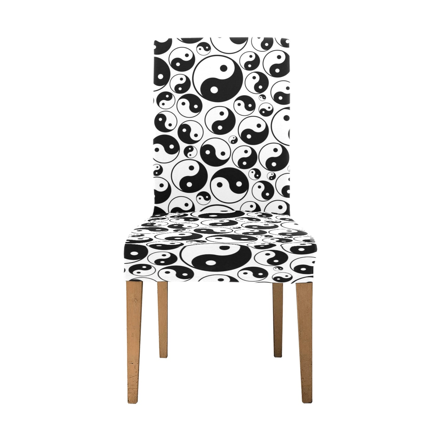 Yin Yang Print Design LKS302 Dining Chair Slipcover