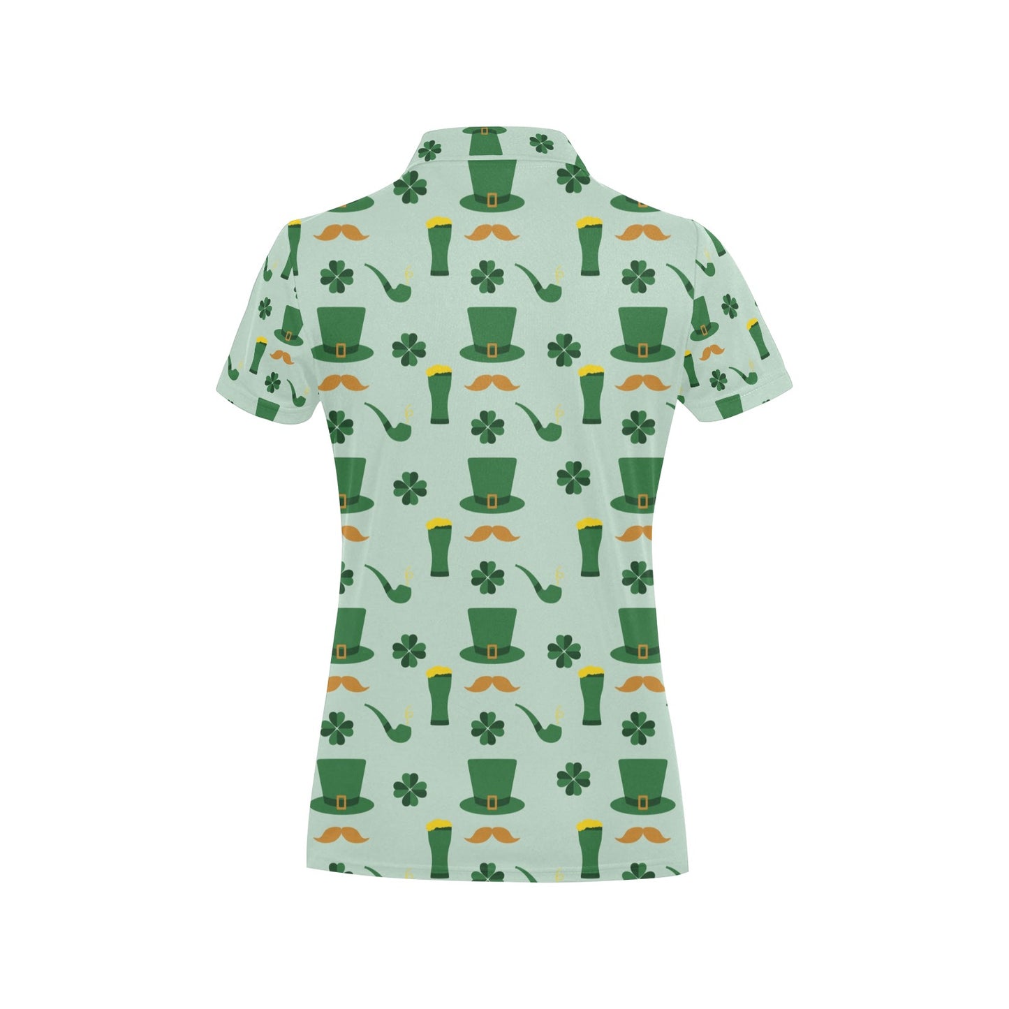 St Patricks Day Print Design LKS304 Women's Polo Shirt