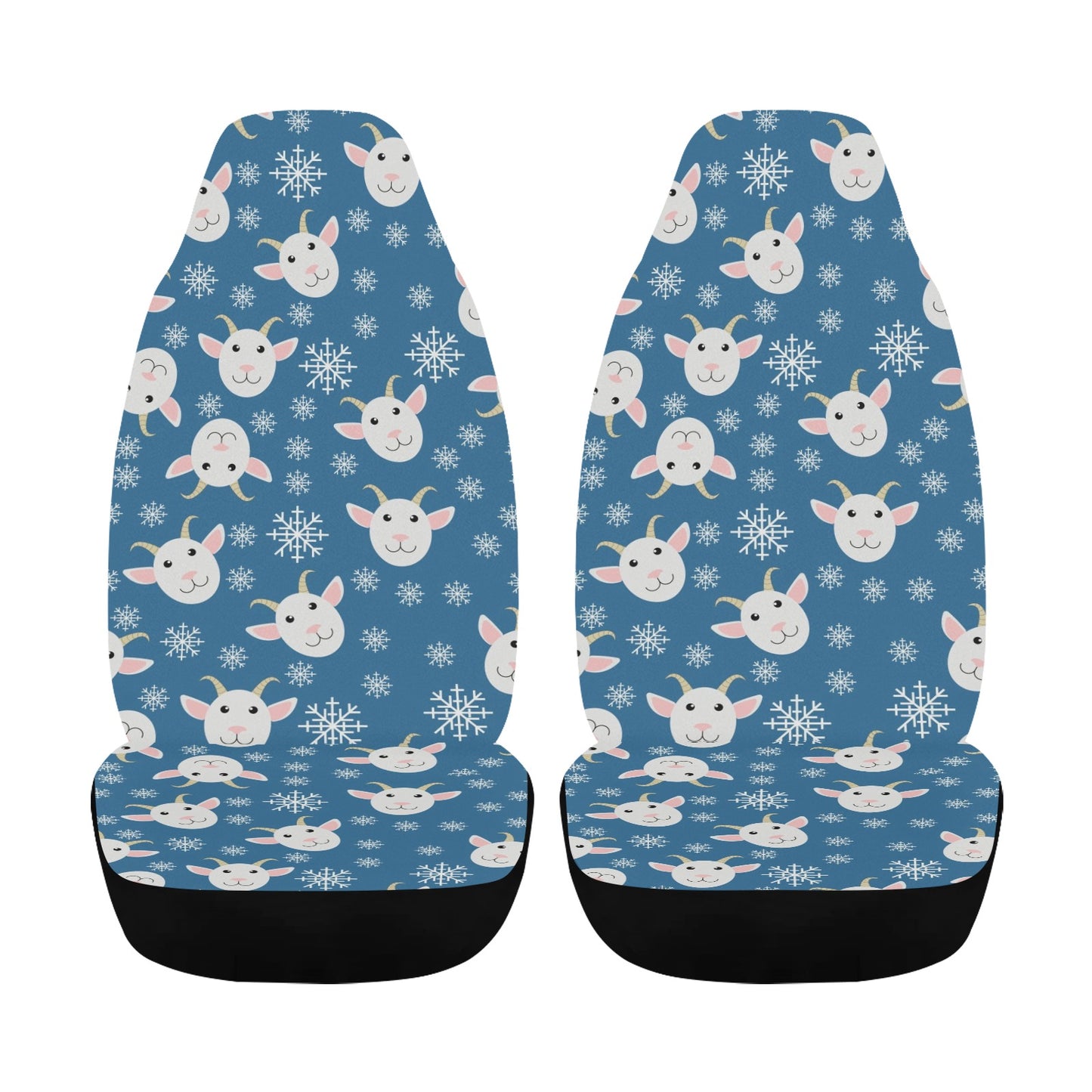 Goat Print Design LKS402 Car Seat Covers