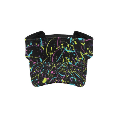 Splatter Multicolor Print Design LKS302 Unisex Sun Visor