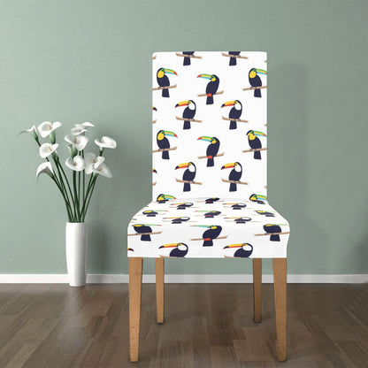 Toucan Print Design LKS305 Dining Chair Slipcover