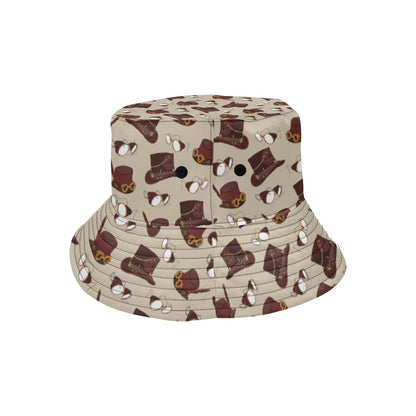 Steampunk Hat Print Design LKS301 Unisex Bucket Hat