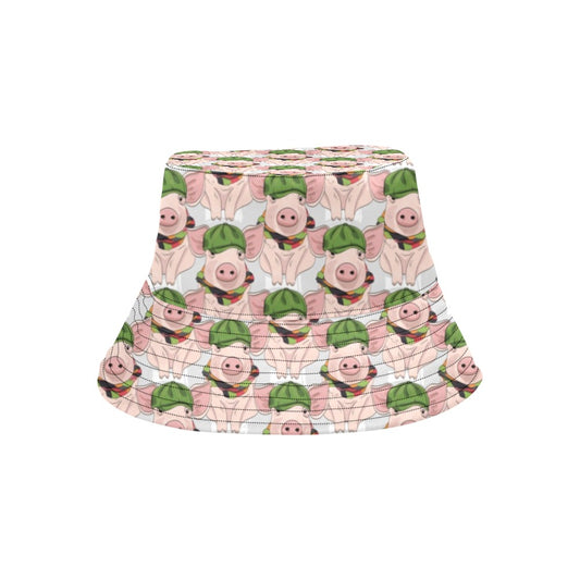 Pig Print Design LKS403 Unisex Bucket Hat