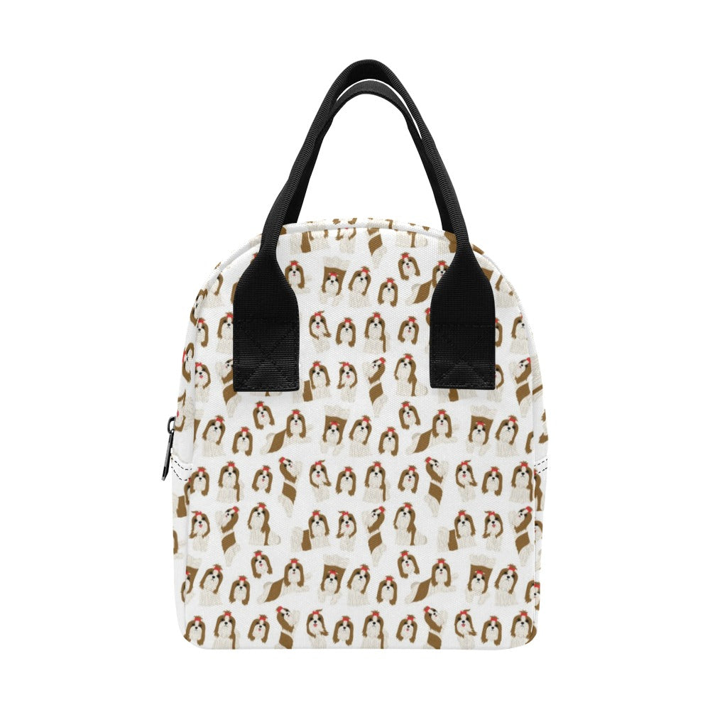 Shih Tzu Print Design LKS302 Insulated Lunch Bag