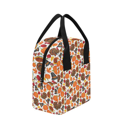 Thanksgiving Print Design LKS304 Insulated Lunch Bag