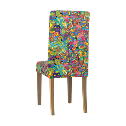 Trippy Print Design LKS301 Dining Chair Slipcover