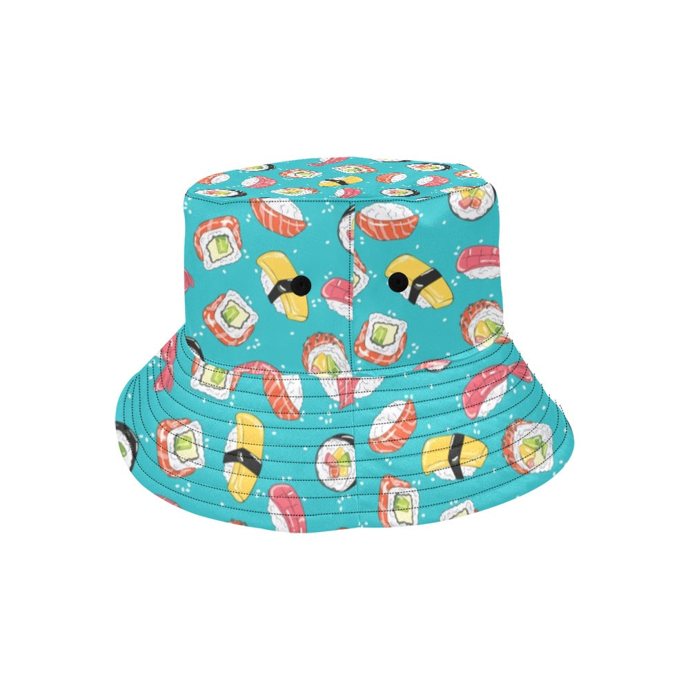 Sushi Print Design LKS305 Unisex Bucket Hat