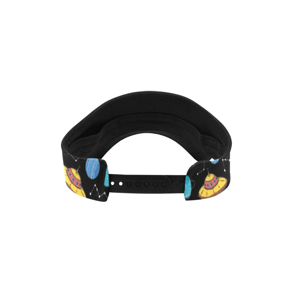 UFO Alien Print Design LKS306 Unisex Sun Visor