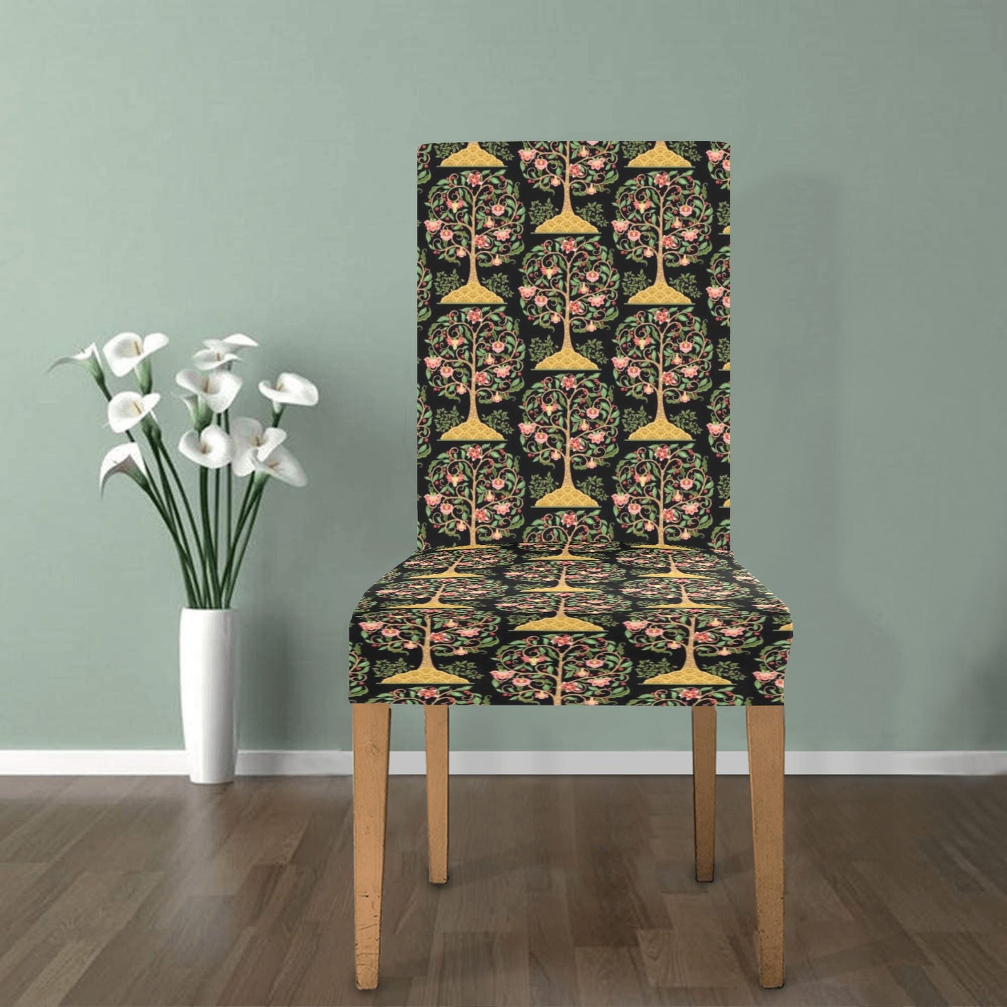 Tree Of Life Print Design LKS303 Dining Chair Slipcover